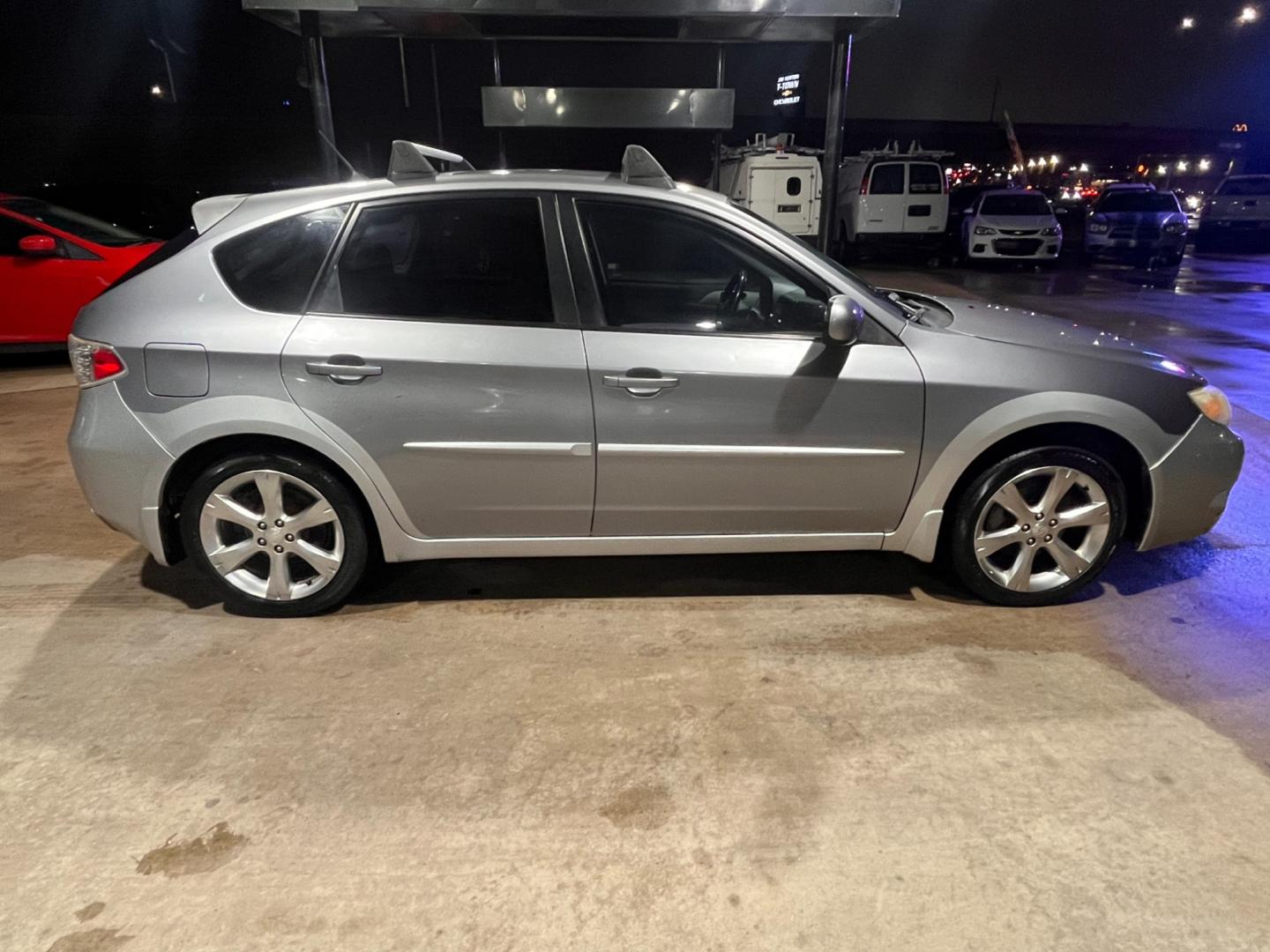 2008 SILVER SUBARU IMPREZA OUTBACK SPOR Sport (JF1GH63658H) with an 2.5L H4 SOHC 16V engine, 4-Speed Automatic transmission, located at 8101 E. Skelly Dr., Tulsa, OK, 74129, (918) 592-3593, 36.121891, -95.888802 - Photo#1